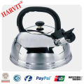 3L / 4L / 5L Stainless Steel Half Ball Shape Whistling Kettle